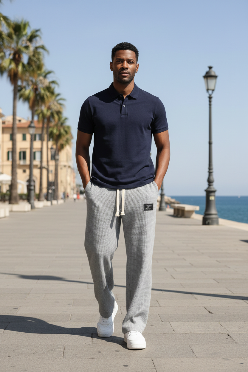 Pantalone Malibu grigio corretto