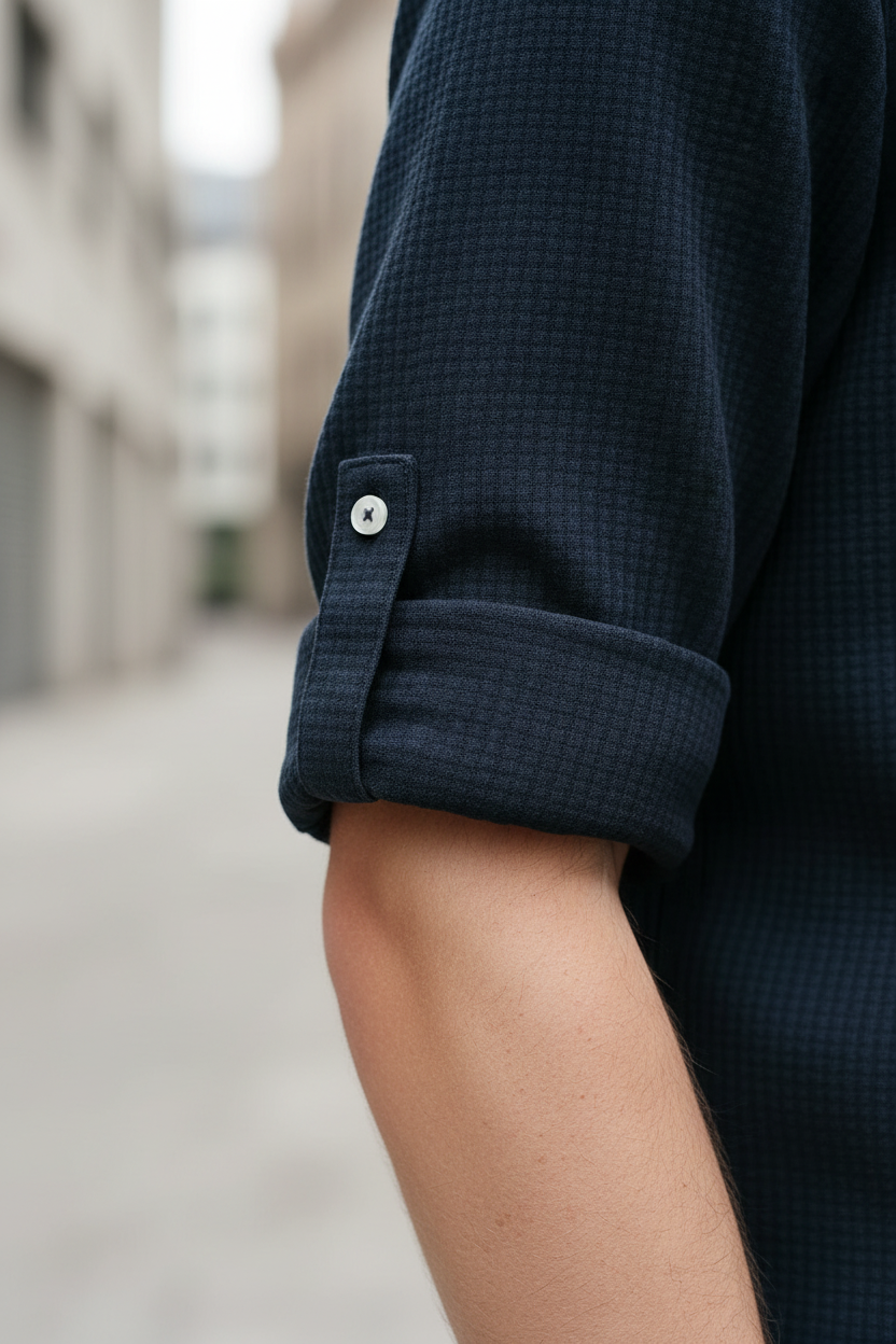 Henley Hudson dettaglio manica