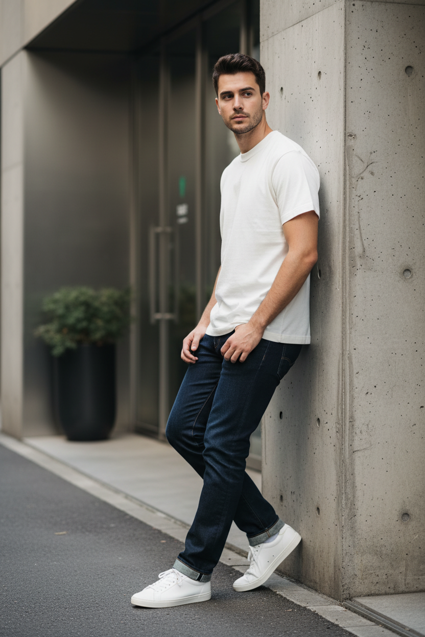 T-Shirt Sorrento bianco urban